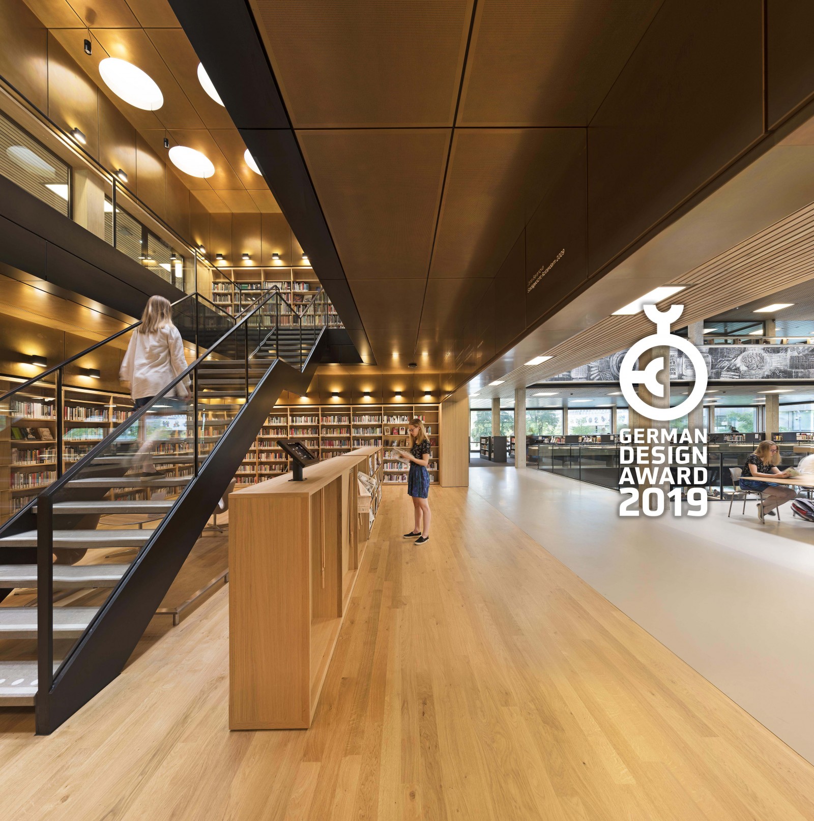 Library renovation, Erasmus University Rotterdam | dvdp